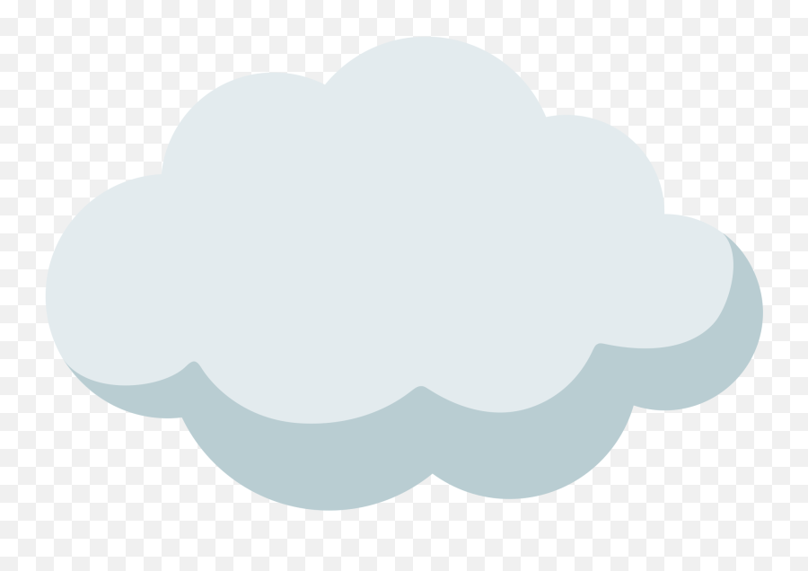 Emoji U2601 - Clip Art Png,Cloud Emoji Png