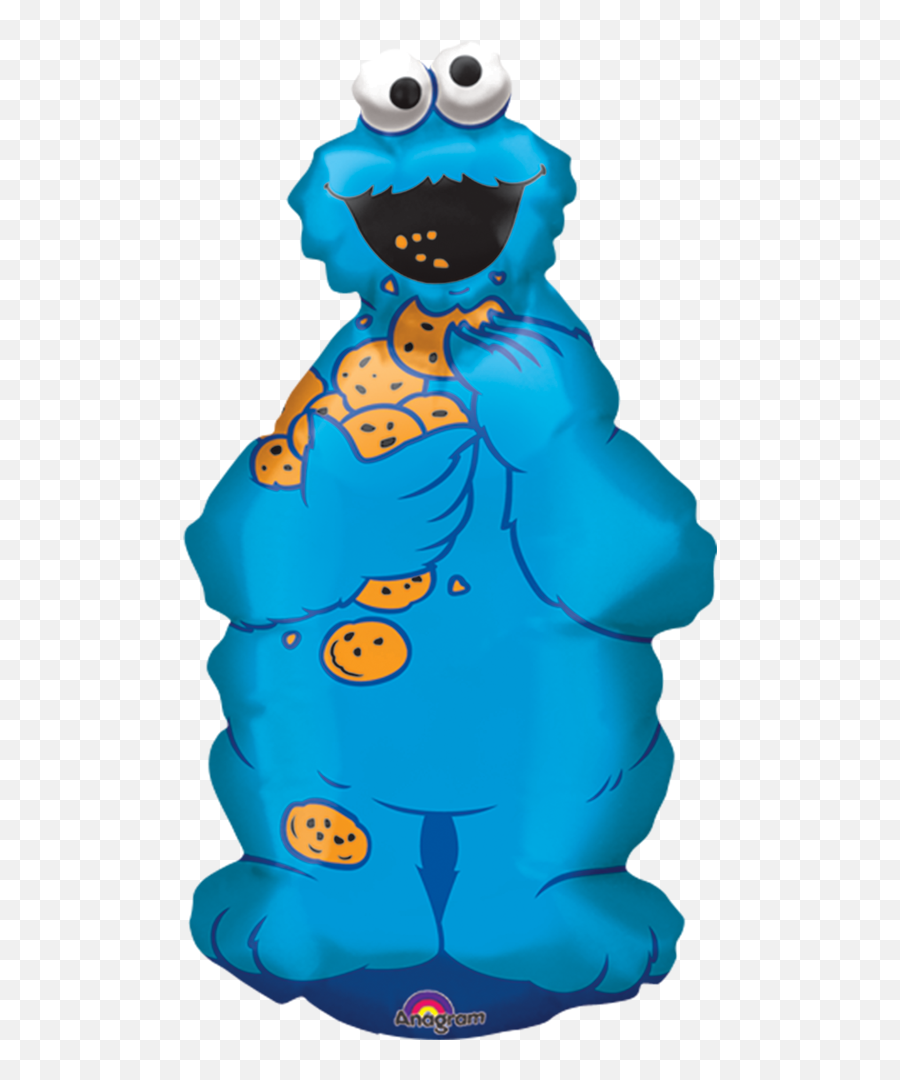 Cookie Monster Full Body Clipart - Cookie Monster Sesame Street Clip Art Png,Cookie Monster Png