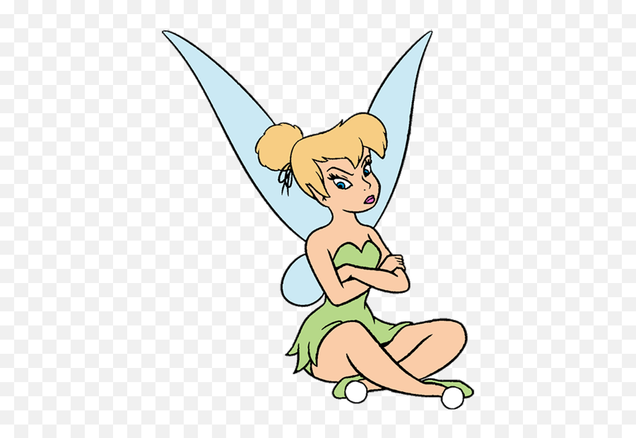 Free Tinkerbell Clipart - Tinkerbell Angry Clipart Png,Tinkerbell Transparent