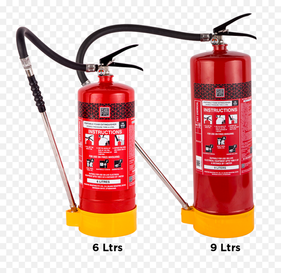 Wet Chemical Based Portable Stored Pressure Type Fire Extinguishers Ceasefire Ind P Ltd - Fire Extinguishers Png,Wet Png