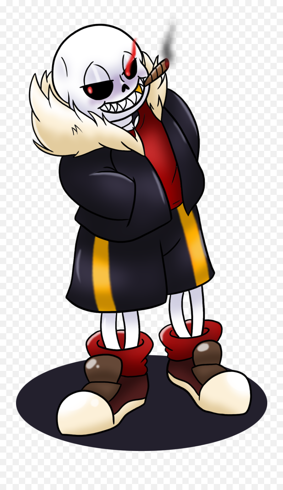 Underfell Sans Pixel Art, HD Png Download - vhv