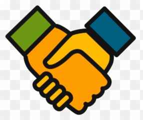 Handshake Hands Business Free Icon Of Colored - Key Partners Png