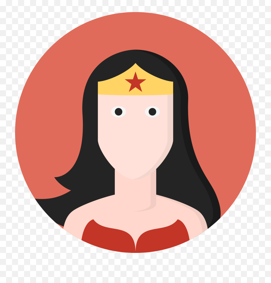 Wonder Woman People Avatar Person Human Free Icon Of - Wonder Woman Png Icon,Wonder Woman Logo Png