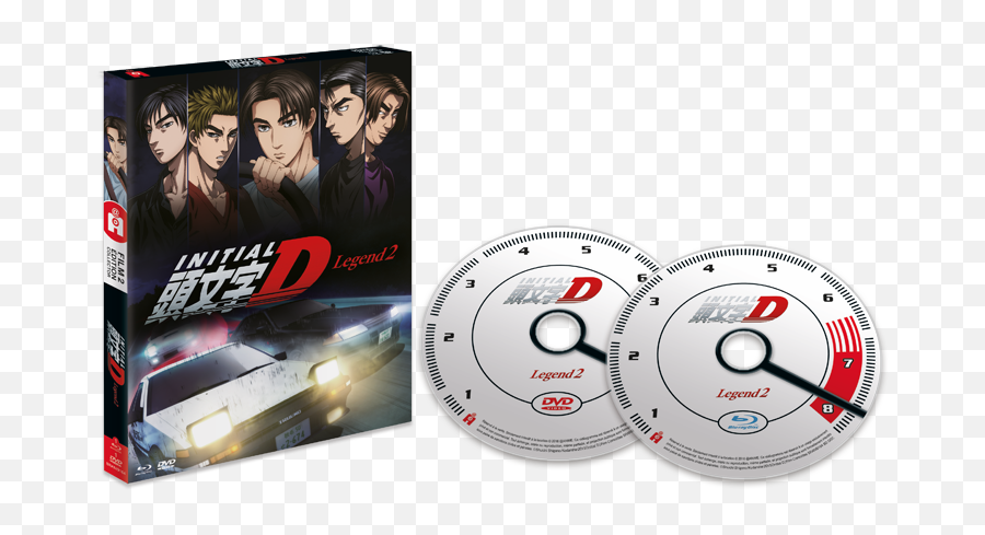 Initial D Legend 2 - Edition Collector Combo Bluray U0026 Dvd New Initial D The Movie Png,Initial D Logo