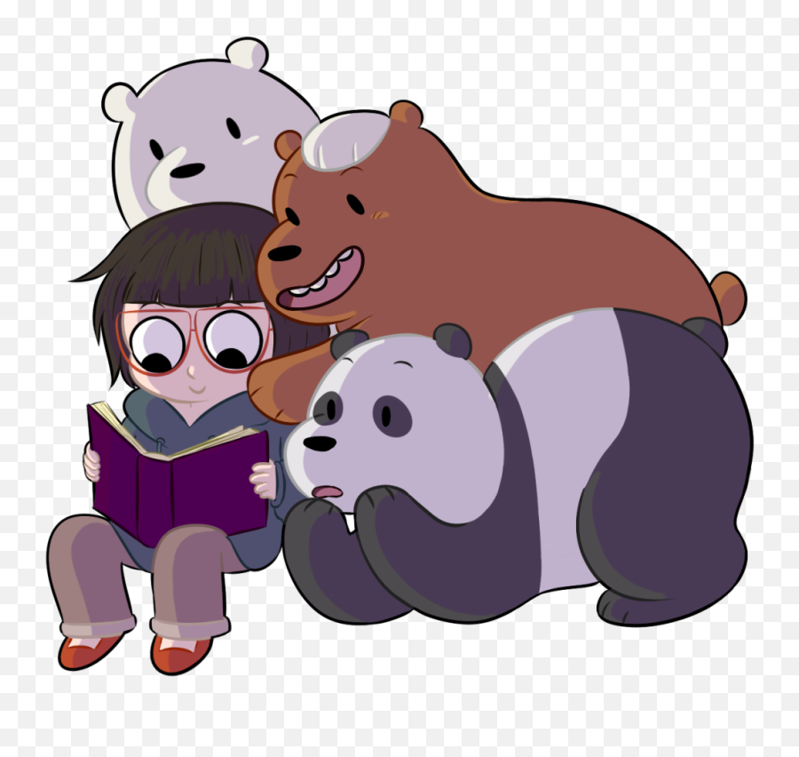 Download Tumblr Ns8digctvv1tkkrilo1 500 - We Bare Bears With Chloe Png,We Bare Bears Png