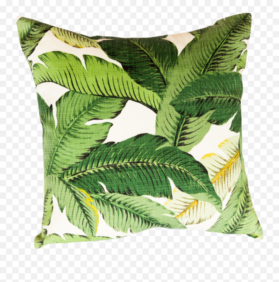 Banana Leaf Pillows Full Size Png Download Seekpng - Cushion,Banana Leaf Png