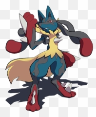 Pokemon Mega Lucario Png