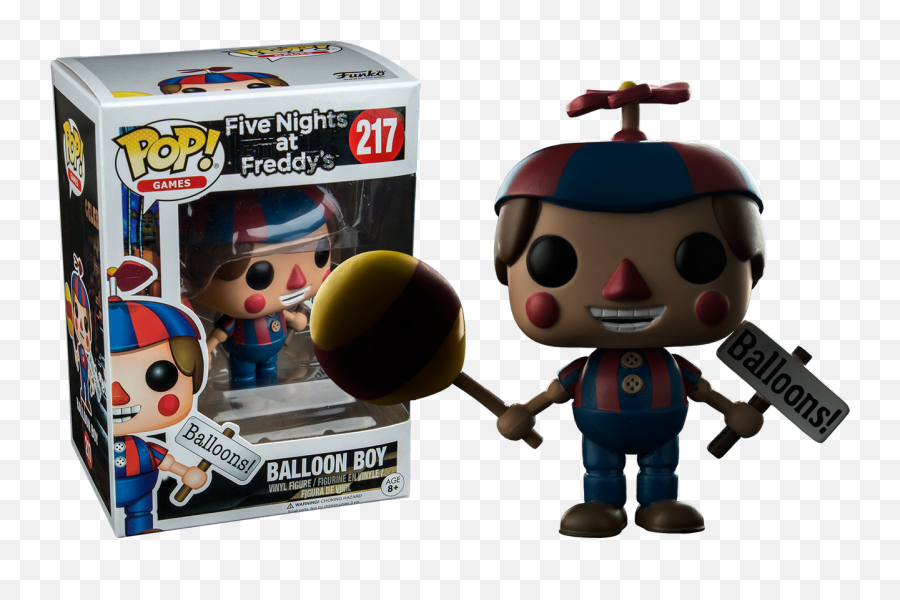 Five Nights - Balloon Boy Us Exclusive Pop Vinyl Figure Pop Funko Balloon Boy Png,Five Nights At Freddy's Png