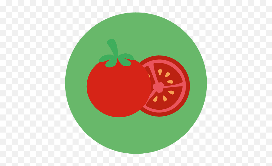 Tomatoe Circle Icon - Clipart Diet Cartoon Transparent Png,Tomatoe Png