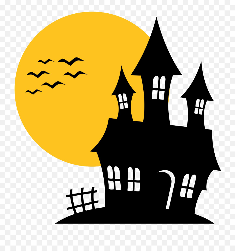 Halloween Haunted House Png Transparent - Halloween Haunted House Clipart,Halloween Transparent