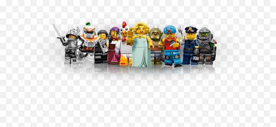 Download Lego Minifigures Series 9 71000 Png Image With No - Lego Game Png,Lego Characters Png