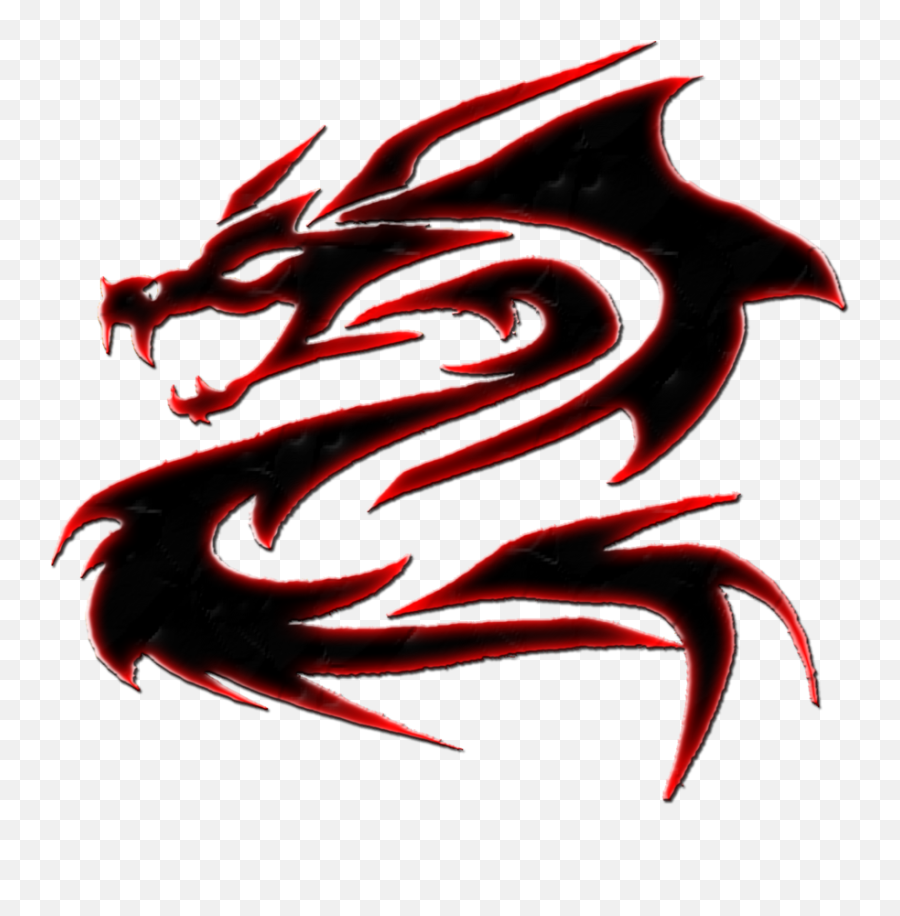 Dragon Head Black And Red Logo Free Image - Cool Dragon Logo Png,Dragon Logo