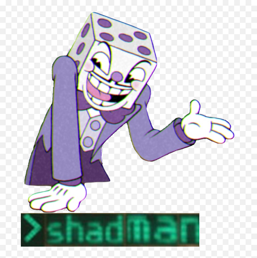 Hd Cuphead King Dice Png - Shadman Know Your Meme,Cuphead Png