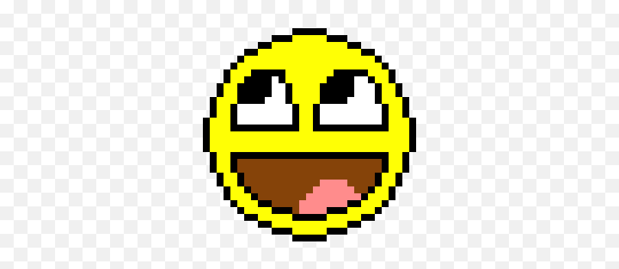 Lol Face Pixel Art Maker - Simple Pixel Art Emoji Png,Lol Face Png