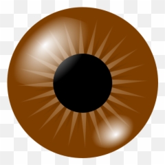 Brown Eye - Clipart Transparent Cartoon Jingfm Dark Eyes png