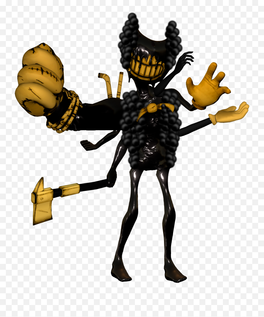 Download Hd Twisted Bendy Transparent Png Image - Nicepngcom Bendy And The Ink Machine Wiki Beast Bendy,Bendy Png