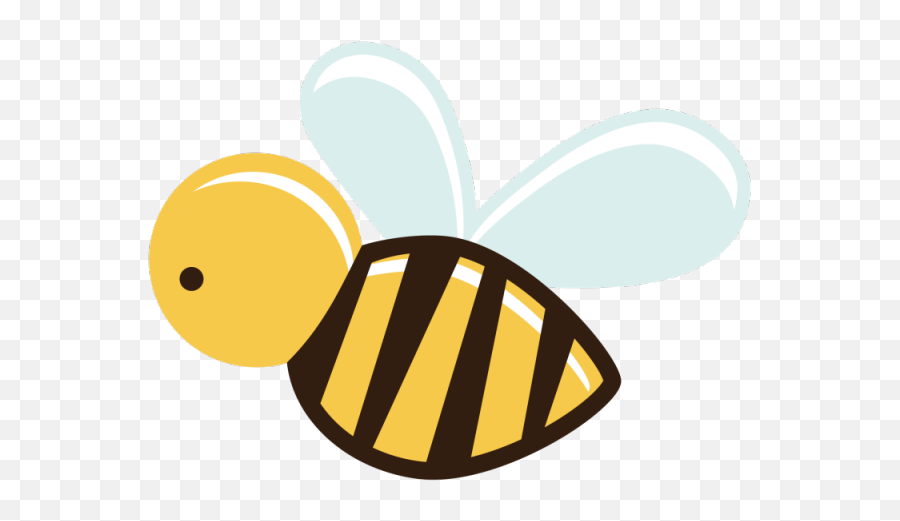 Bee Clipart Hexagon - Transparent Background Bee Clipart Png,Bee Clipart Png