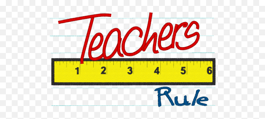 Teachers Rule Clipart - Calligraphy Png,Png Sayings