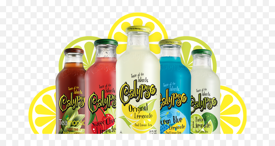 Download Hd Bottles Lemons Cut - Calypso Lemonade Png,Drink Png
