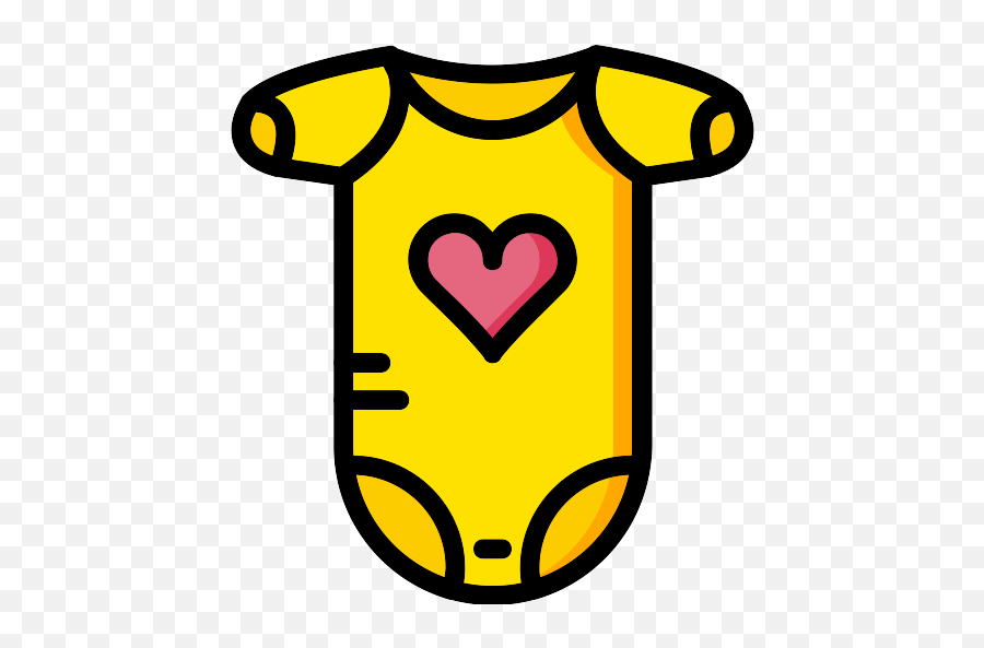 Body Baby Clothes Vector Svg Icon - Baby Icon In Yellow Png,Baby Clothes Png