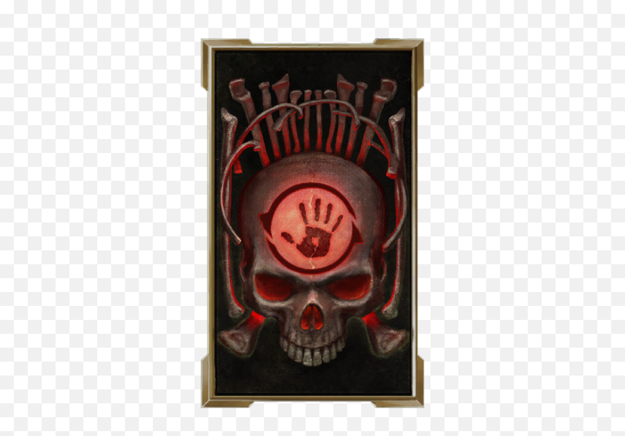 New Card Backs For The Elder Scrolls - Dark Brotherhood Skull Logo Png,Dark Brotherhood Logo