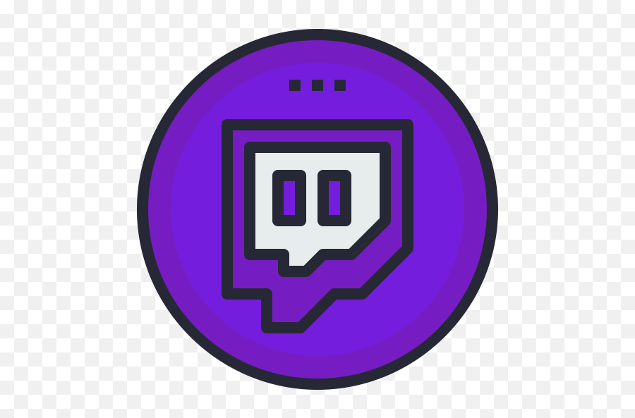 Twitch Free Icon Of Social Media Colored Icons - Dot Png,Twitch Logos