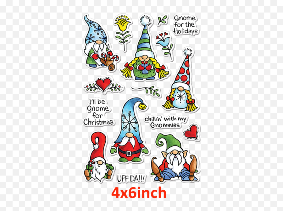 Us 481 Merry Christmas Santa Claus Love Sentence Word Transparent Clear Stampscutting Dies For Diy Scrapbooking Cards Crafts 2019 Newstamps - Gnome For The Holiday Stamp Set Png,Merry Christmas Transparent