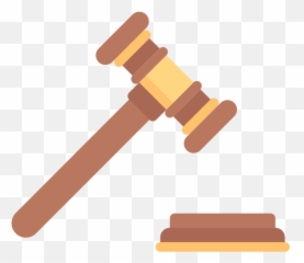 Gavel Png Icon - Transparent Background Judge Clipart