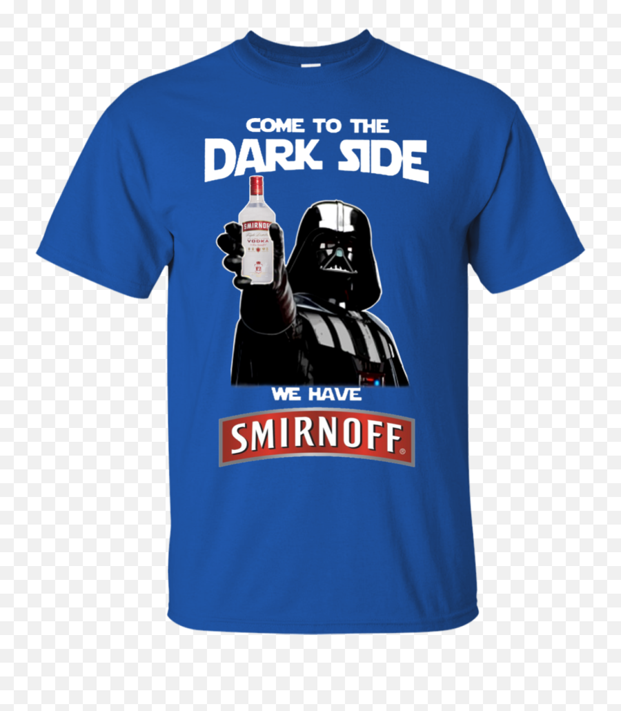 Come To The Dark Side Smirnoff Vodka T Shirt Hoodie Sweater Men - Betty Boop Philadelphia Eagles Png,Smirnoff Logo