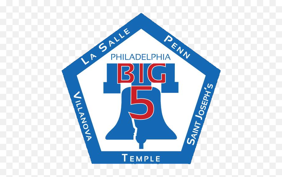 Encyclopedia Of Greater Philadelphia Big 5 Logo - Vertical Png,Villanova Logo Png