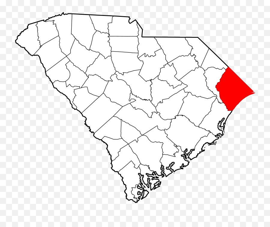 Map Of South Carolina Highlighting - Sumter South Carolina Map Png,South Carolina Png