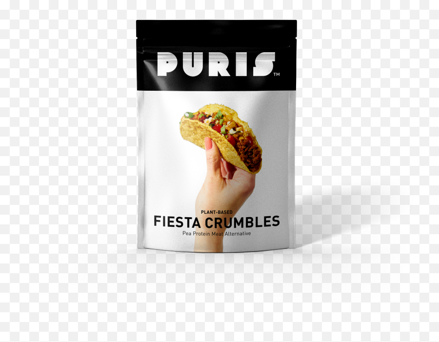 Puris Textured Pea Protein Taco Mix - Puris Foods Chili Dog Png,Taco Transparent