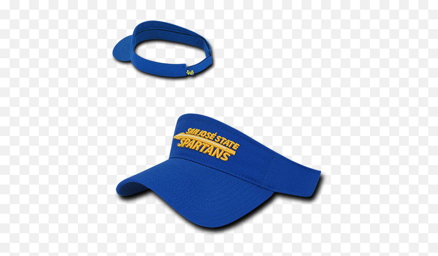 San Jose State University Spartans Polo Sun Visor Sjsu - W Republic 1012 Unisex Png,San Jose State University Logos