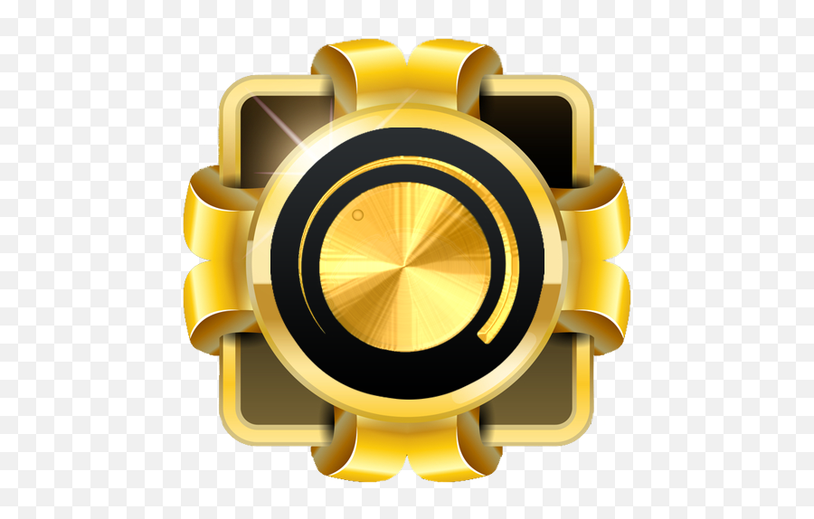 Gold Volume Booster Music Player 1 - Solid Png,Booster Gold Logo