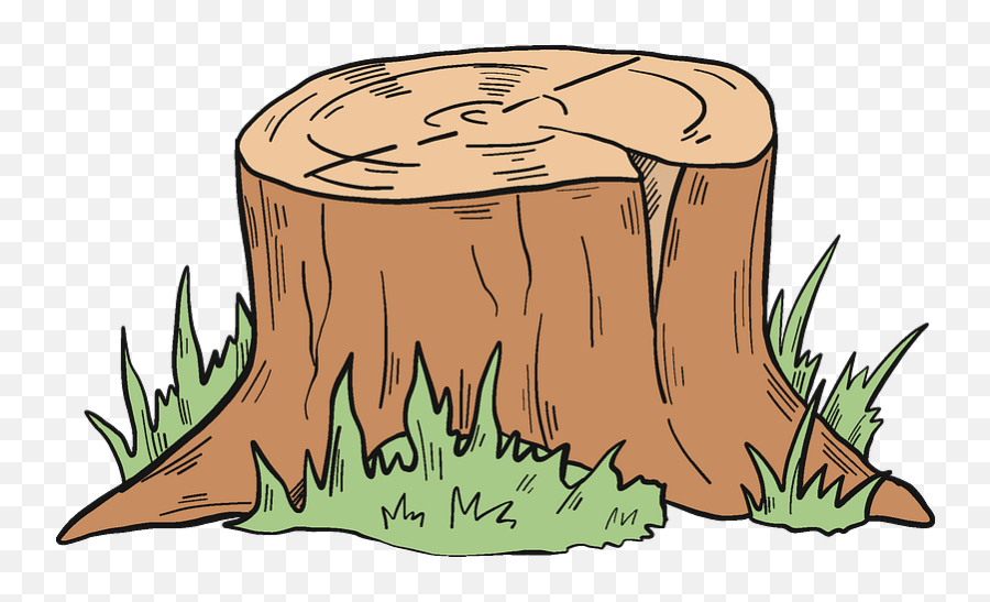 Tree Stump Clipart - Tree Stump Png,Stump Png