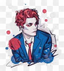 Gerard Way Fan Art - Hesitant Alien Gerard Fanart Png,Gerard Way Png