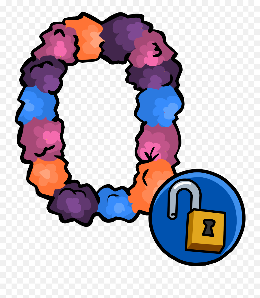 Sunset Lei - Club Penguin Rewritten Lei Png,Lei Png