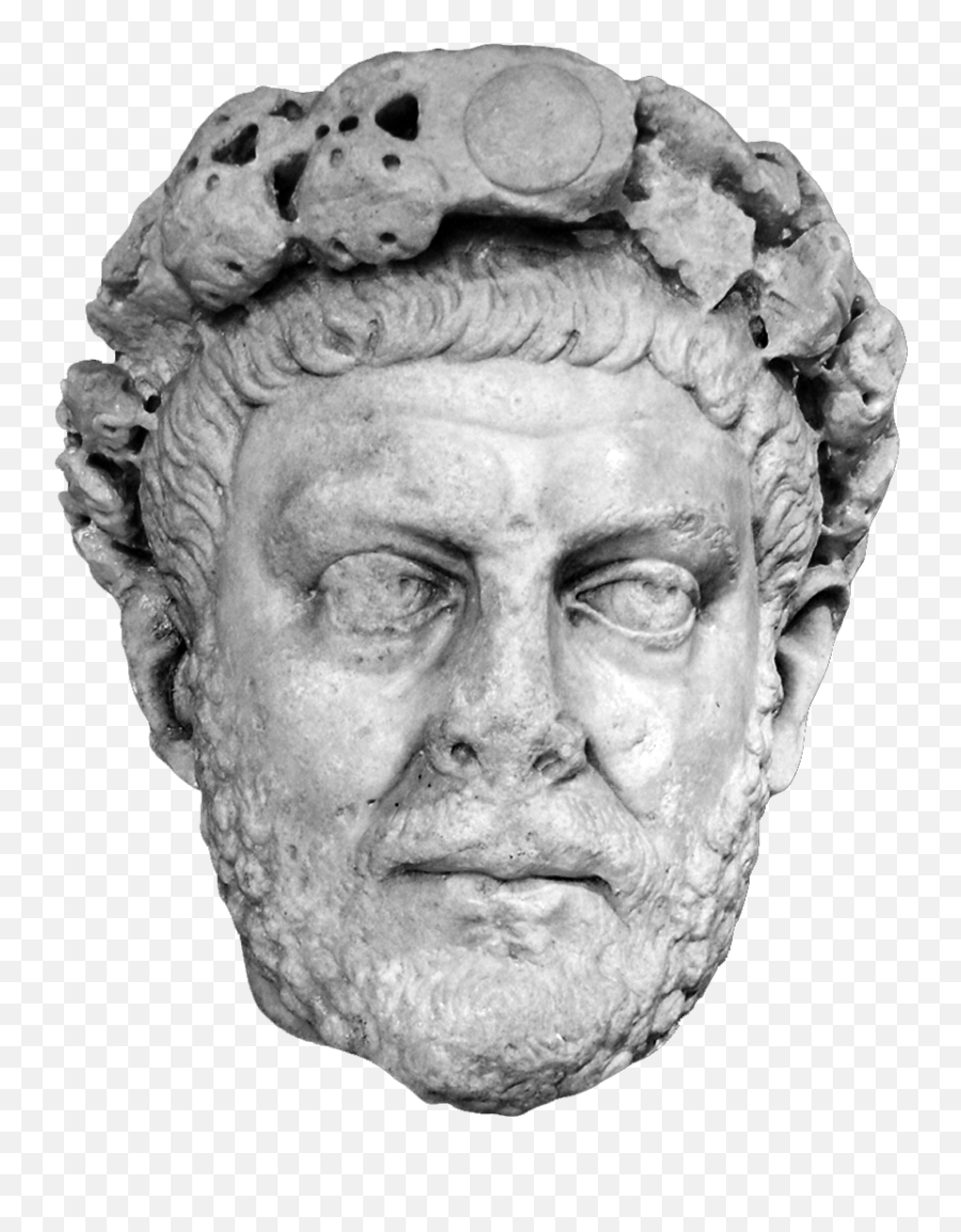 Roman Emperor Diocletian Png Download - Transparent Roman Emperor Diocletian,Roman Bust Png