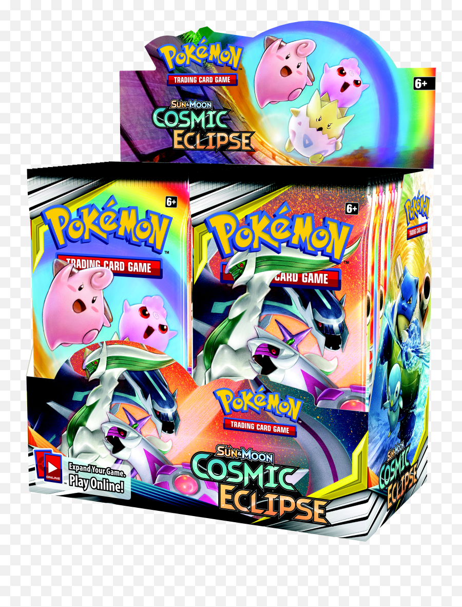 Sun And Moon Cosmic Eclipse Booster Box Png Pokemon Text