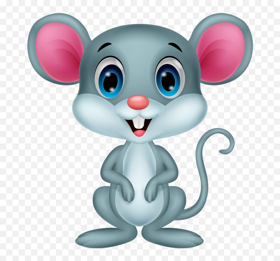 Download Banner Free Library Mice Clipart Animal - Cute Mouse Cartoon Png,Mouse Animal Png