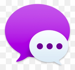 Messages Purple Icon 1024x1024px Png Icns - free Dark Blue Icon