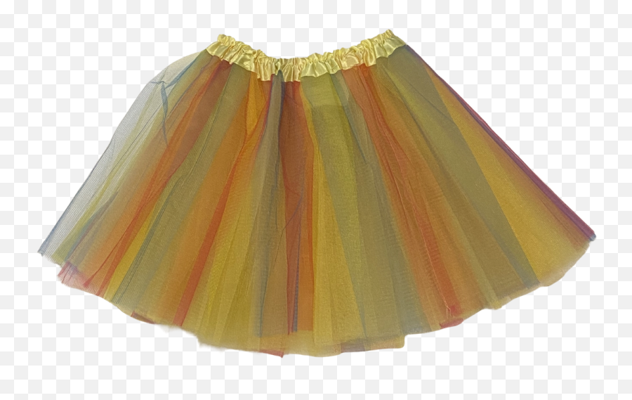 Yellow Rainbow Tutu - Dance Skirt Png,Tutu Png
