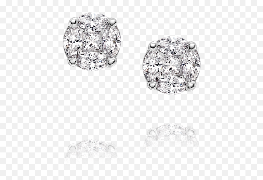 Diamond Earrings Png 5 Image - Transparent Diamond Earring Png,Diamond Earring Png