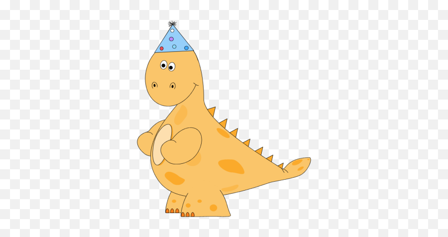 Birthday Clip Art - Birthday Images Dinosaur With Birthday Hat Png,Birthday Hats Png