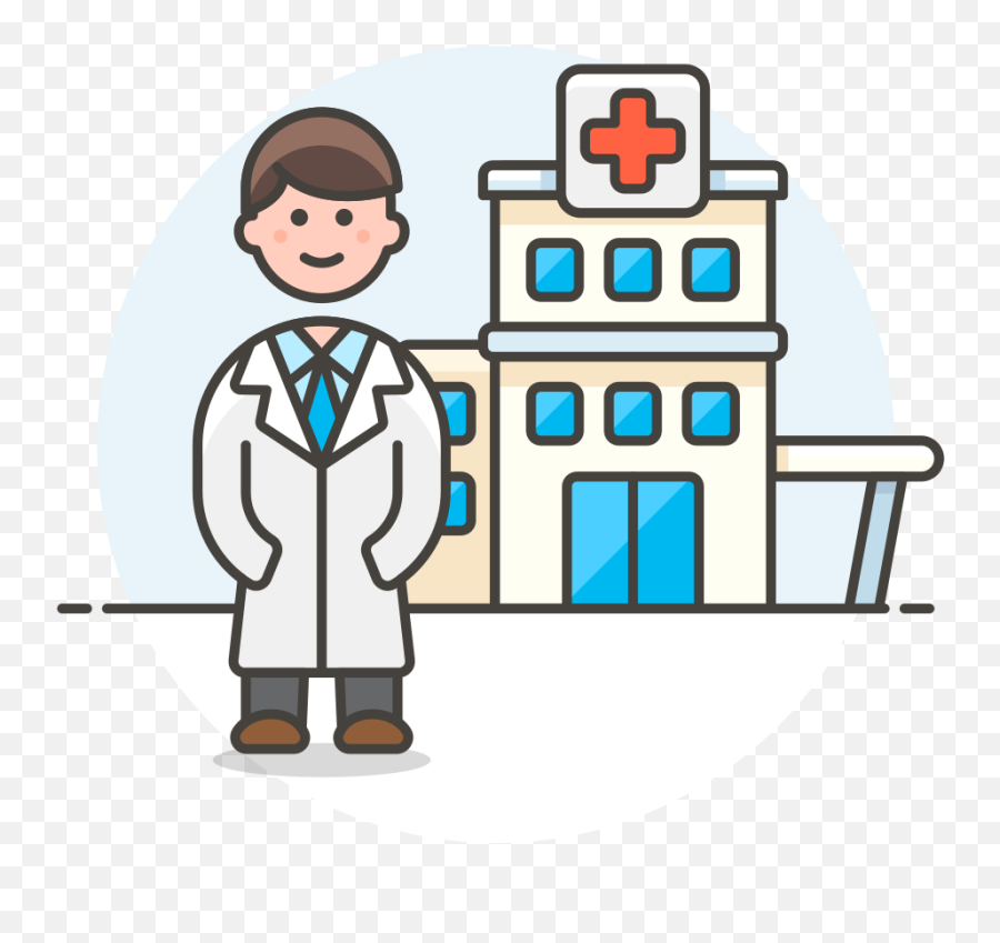 Doctor Hospital Free Icon Of Stream - Imagenes De Un Doctor En Un Hospital Png,Hospital Icon Free