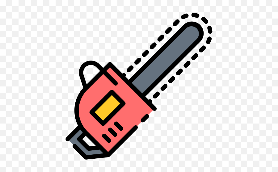 Chainsaw - Free Tools And Utensils Icons Language Png,Chainsaw Icon
