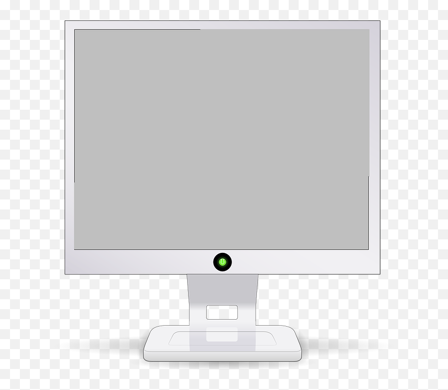 Computer Monitor Lcd - Free Vector Graphic On Pixabay Monitor Png,Computer Monitor Icon