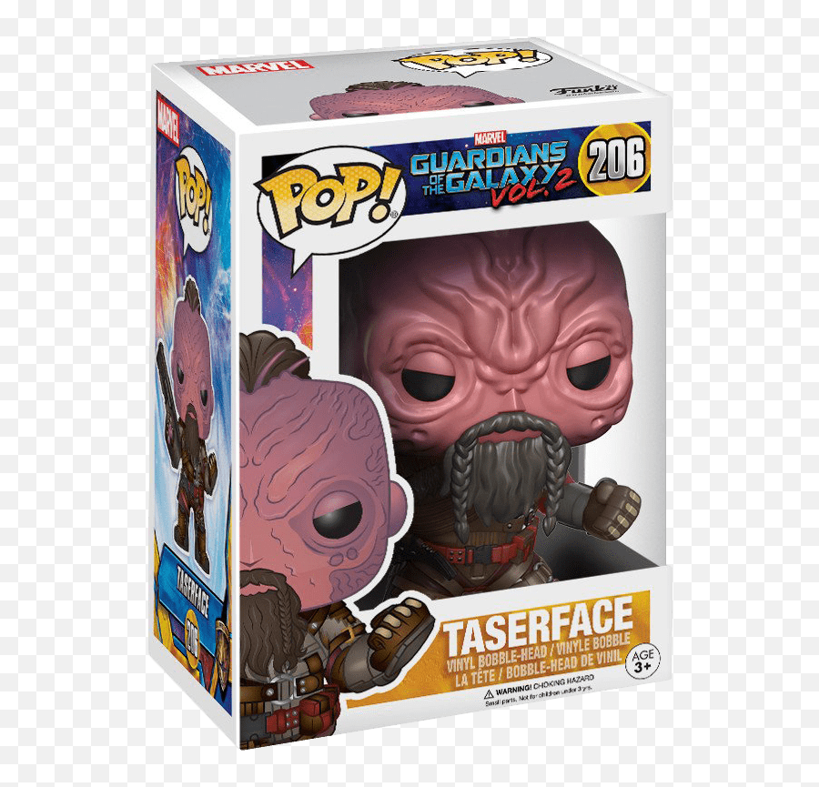 Funko Pop 2 Taserface Marvel Guardians Of The Galaxy Vol Tv - Funko Pop Marvel Guardians Of The Galaxy Png,Guardians Of The Galaxy Vol 2 Png