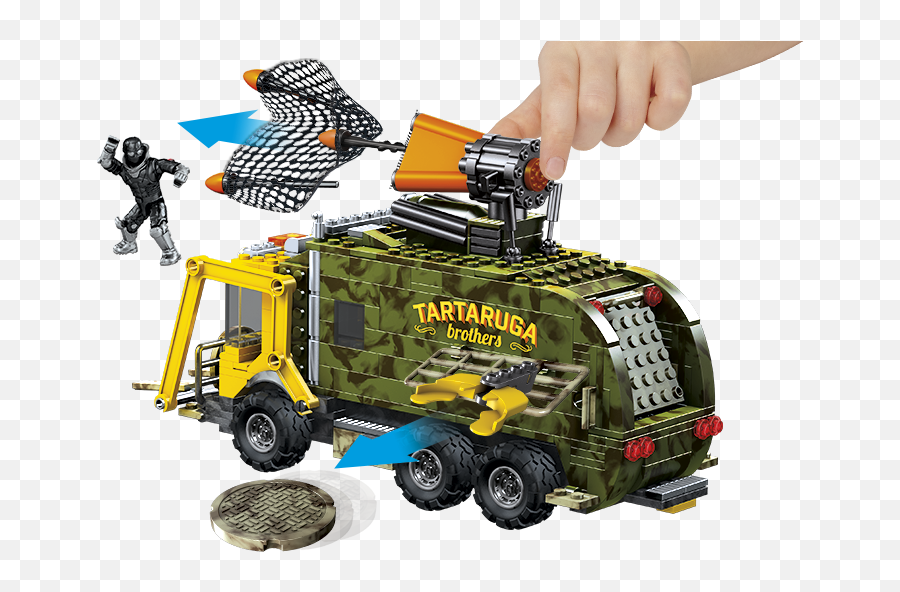 Teenage Mutant Ninja Turtles Battle Truck Tales Of A - Building Sets Png,Ninja Turtle Icon