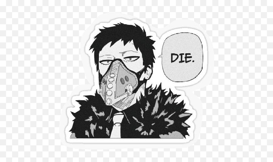 Anime X2u2022 - Bnha Tickers Black And White Png,Anime Black And White Icon